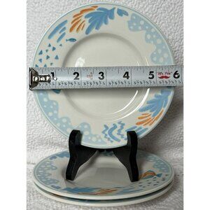 Edgewater Laughlin Nevada Bread Dessert Plates Set Of 3 Very Good Cond 5 3/4”